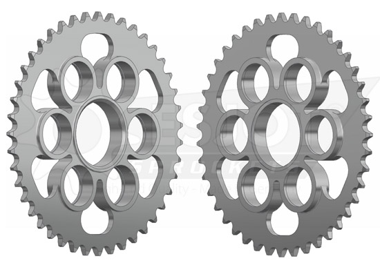 Couronne acier Esjot Ducati 520 43 dents