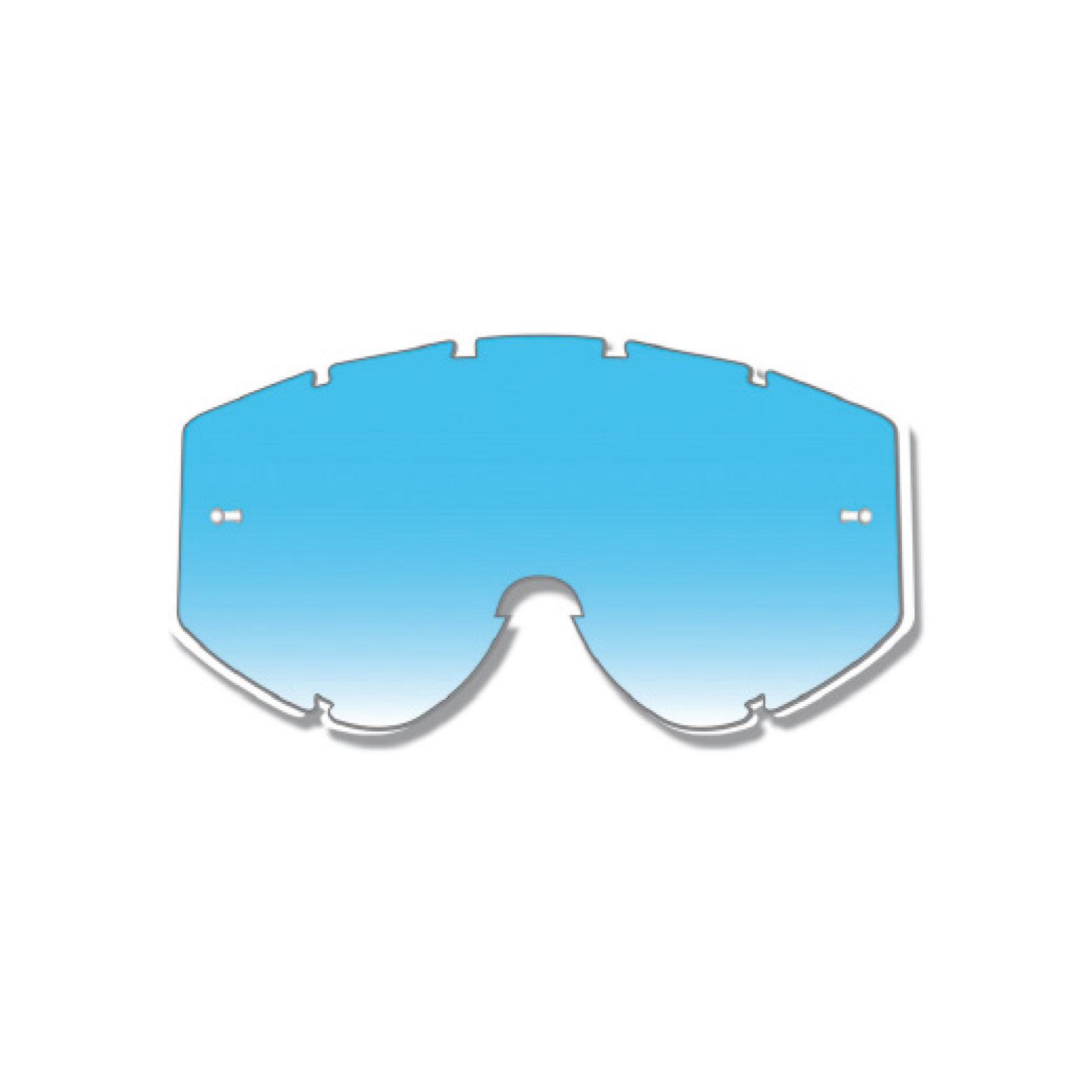 Lentille ProGrip bleu - vue 3