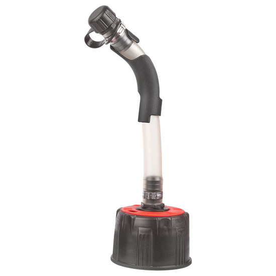 Tuyau de remplissage + couvercle transparent pour bidon de carburant rapide Polisport - vue 2
