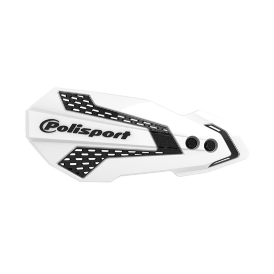 Protège-mains Polisport MX FLOW Blanc/Noir - vue 2