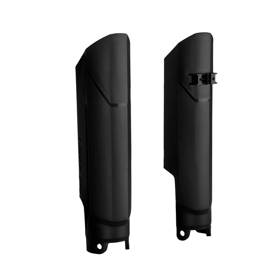 Kit protection de fourche Polisport noir - vue 3
