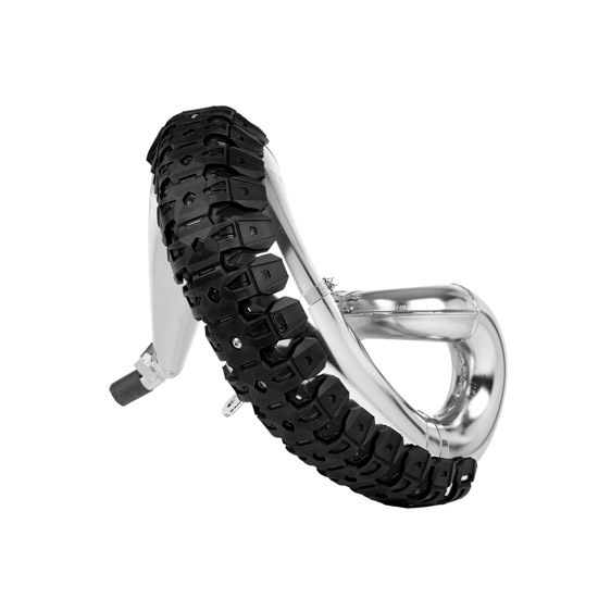 Protection d'échappement Polisport noir - vue 3