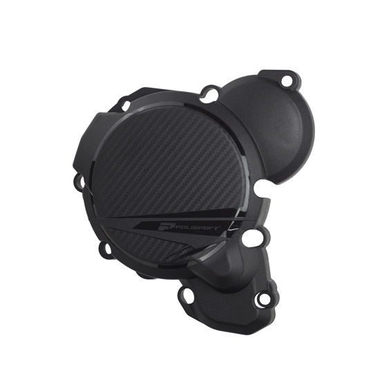 Protection carter allumage Polisport noir - vue 2