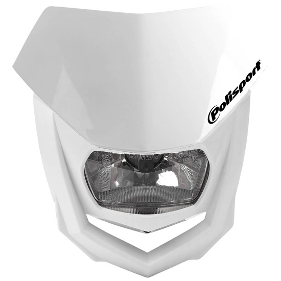 Phare avant Halo blanc/blanc Polisport - vue 2