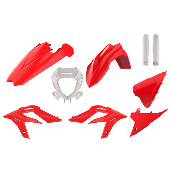 Kit Complet Polisport Rouge/Blanc - vue 2