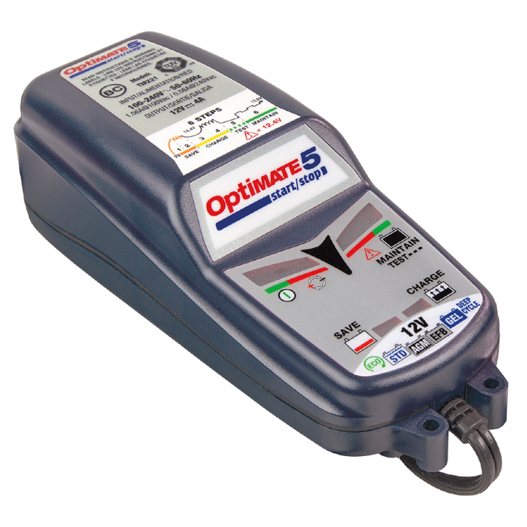 Chargeur de batterie Optimate 5 Start-Stop TM220-4A TECMATE - vue 2