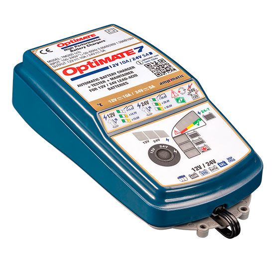 TECMATE OPTIMATE 7 12V-24V Chargeur testeur TM-260 v3 - vue 2