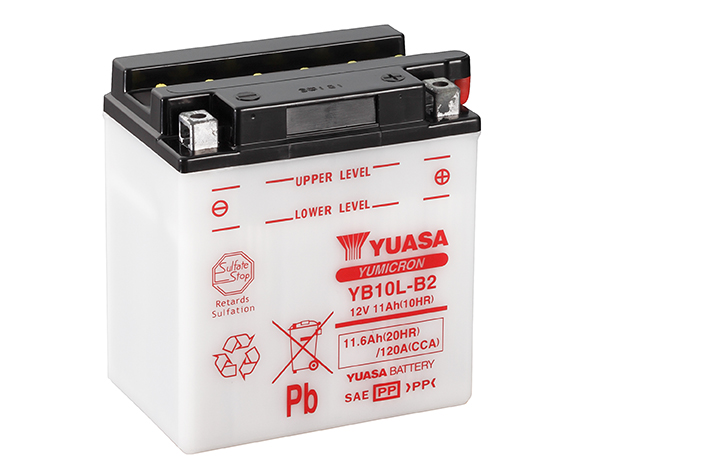 Batterie Yuasa YB10L-B2 12V 11.6Ah - vue 5