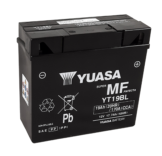 Batterie Yuasa YT19BL SLA AGM sans entretien - vue 2