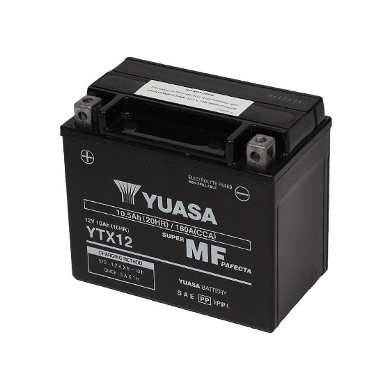 Batterie Yuasa YTX12 SLA AGM sans entretien prête à l'emploi - vue 2
