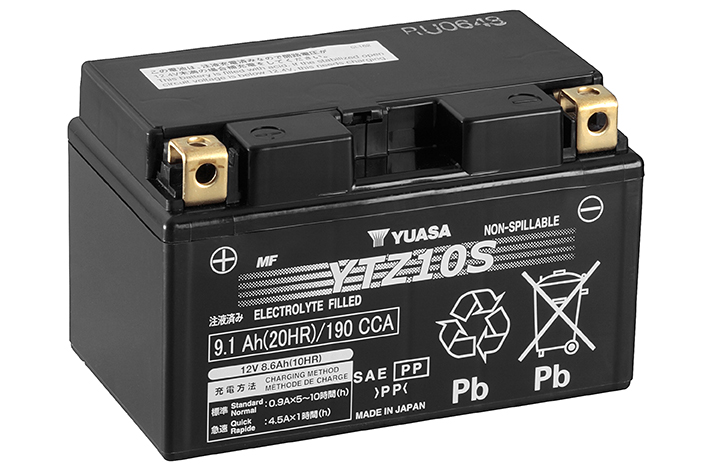 Batterie Yuasa YTZ10-S SLA-AGM sans entretien - vue 4