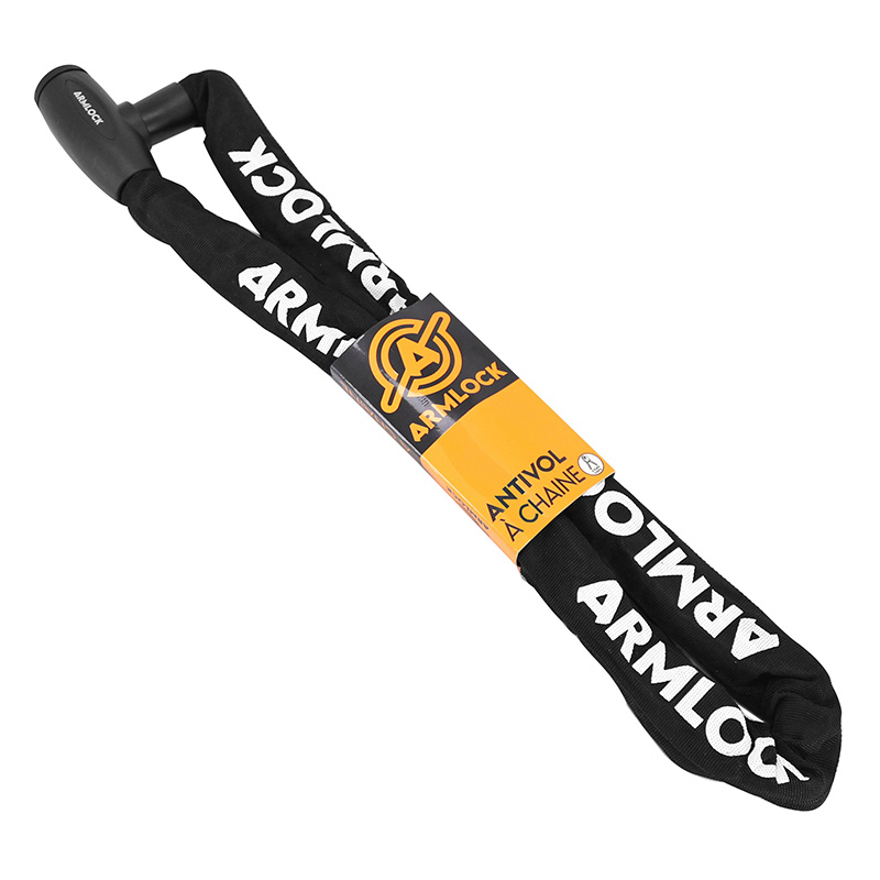 Antivol à chaîne Armlock à serrure intégrée 1,20 m (maillon diam 9,5 mm) - vue 2