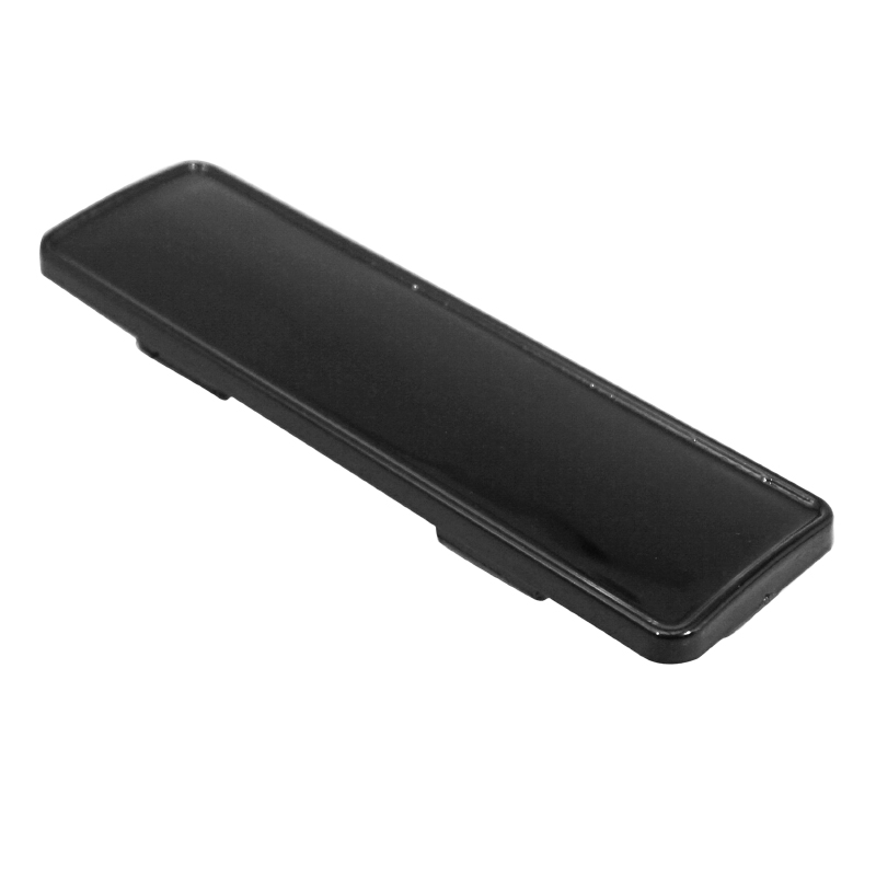 Carénage plaque cache numéro scooter adaptable MBK 50 Booster Nitro Yamaha 50 BWS Aerox noir P2R