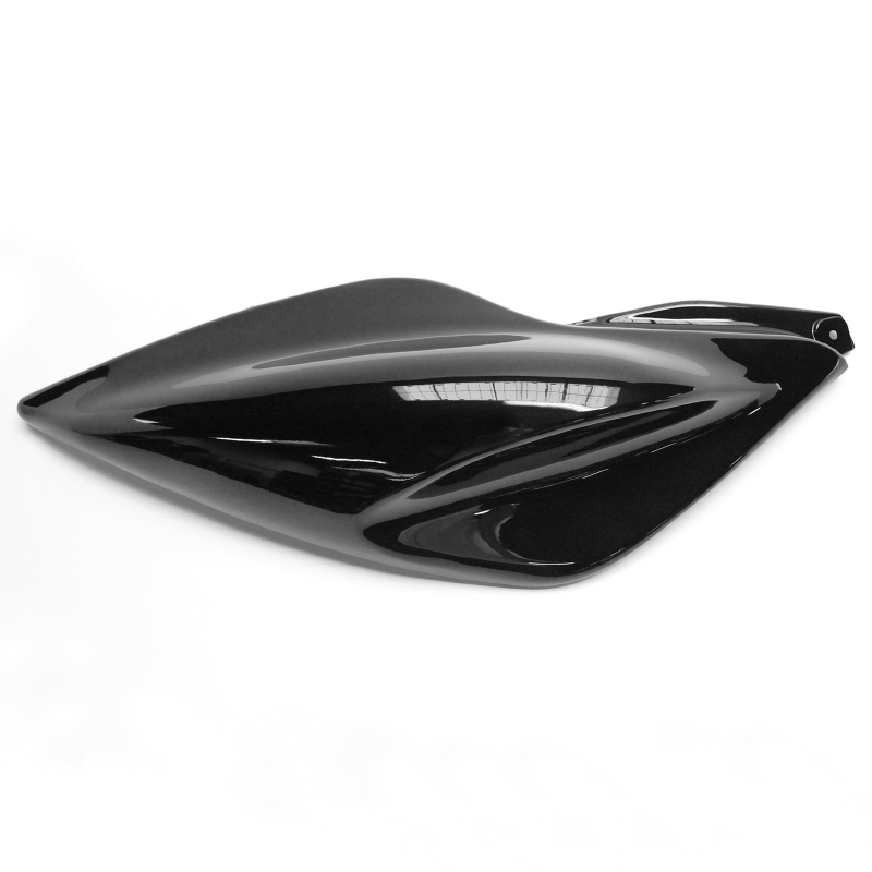 Carénage arrière MBK Nitro 50 1997-2012 / Yamaha Aerox 50 1997-2012 noir brillant droit P2R - vue 2