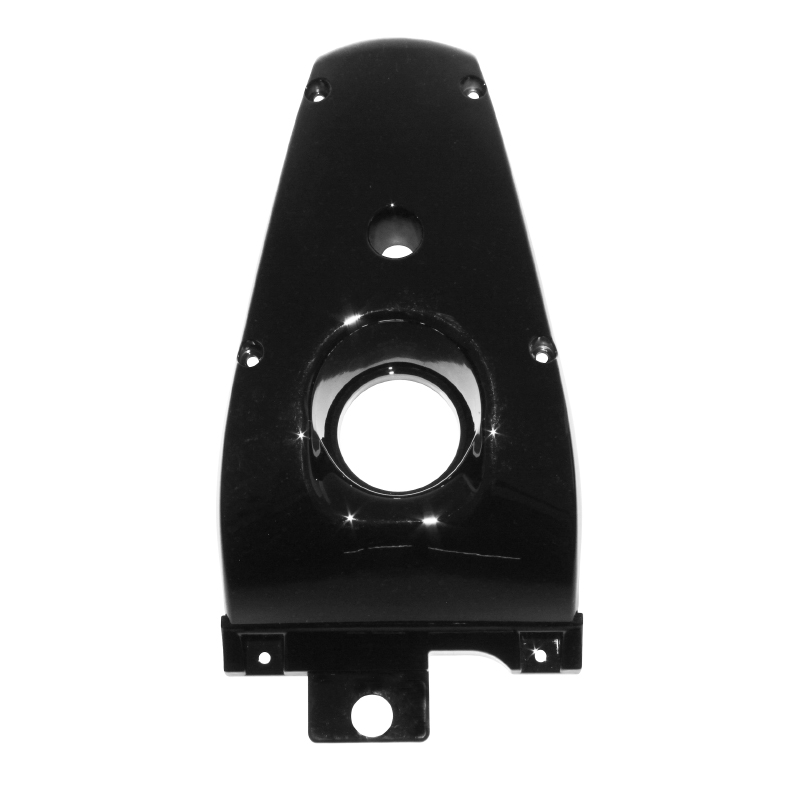 Carénage-dosseret de selle P2R adaptable MBK Nitro 50 1997-2012 / Yamaha Aerox 50 1997-2012 noir brillant - vue 2