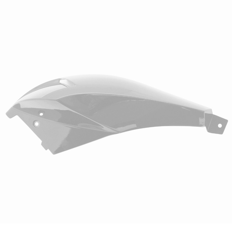 Carénage arrière scooter Peugeot 50 Ludix blanc brillant gauche P2R - vue 2