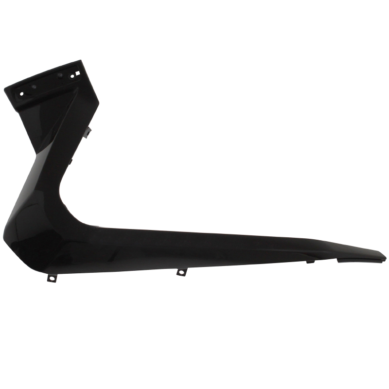 Carénage bas de caisse gauche Yamaha X-Max 125 2006-2009 MBK Skycruiser noir brillant P2R - vue 2