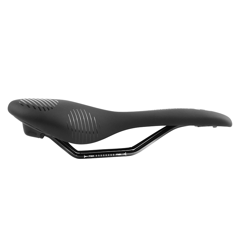 Selle Newton Gravel Sport Confort Density Line noir homme 275X146MM - vue 4