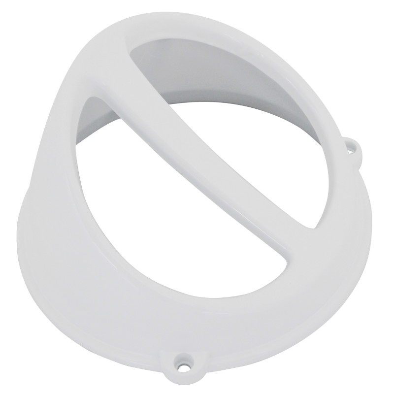 Écope de refroidissement REPLAY adaptable MBK 50 Booster 1990-2003, Stunt 2000-2003, Yamaha 50 BWS 1990-2003, Slider 2000-2003 blanc