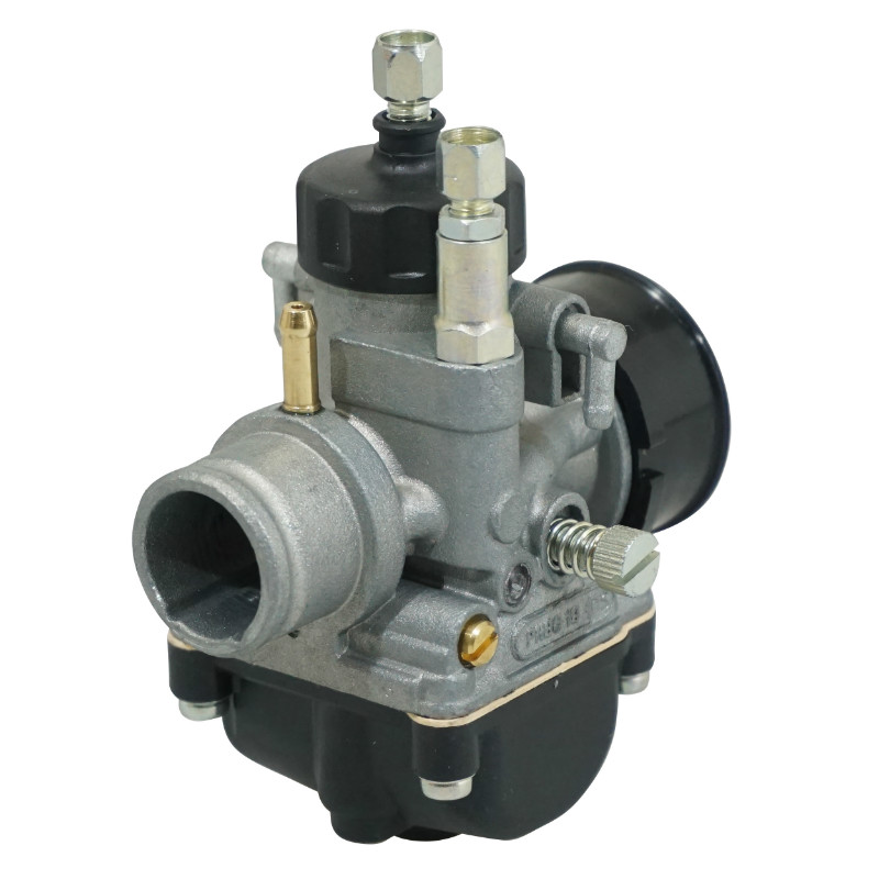 Carburateur Dellorto PHBG 19 DS montage souple avec graissage dépression et starter à câble (ref 2631M) - vue 3