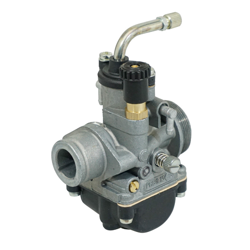 Carburateur Dellorto PHBG 15 BS montage souple sans graissage sans dépression starter à tirette - vue 3