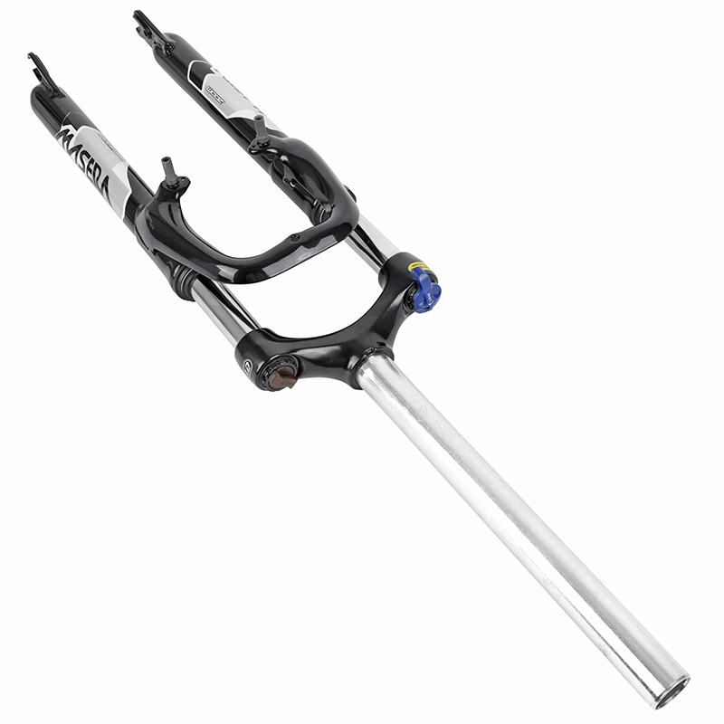 Fourche VTT 27,5" Zoom 386MLO à ressort noir réglable-blocable débattement 60 mm pivot lisse 296 mm 1"1/8-28,6 extérieur compatible V-brake-disque - vue 5