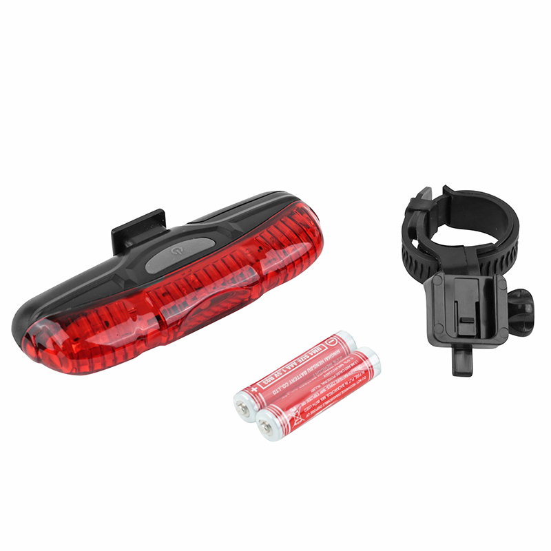 Éclairage vélo arrière sur tige de selle Newton Flash 5 LED 3 fonctions noir - vue 2