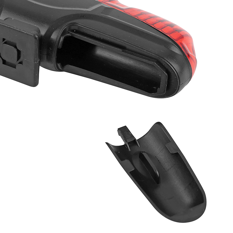 Éclairage vélo arrière sur tige de selle Newton Flash 5 LED 3 fonctions noir - vue 4