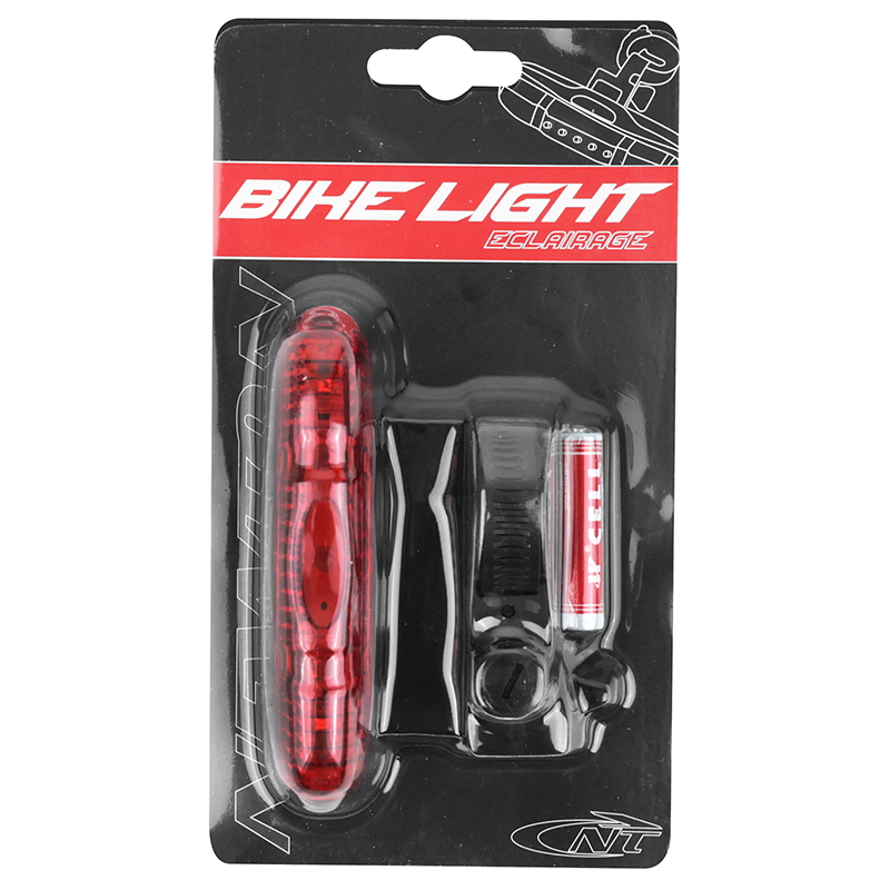 Éclairage vélo arrière sur tige de selle Newton Flash 5 LED 3 fonctions noir - vue 5