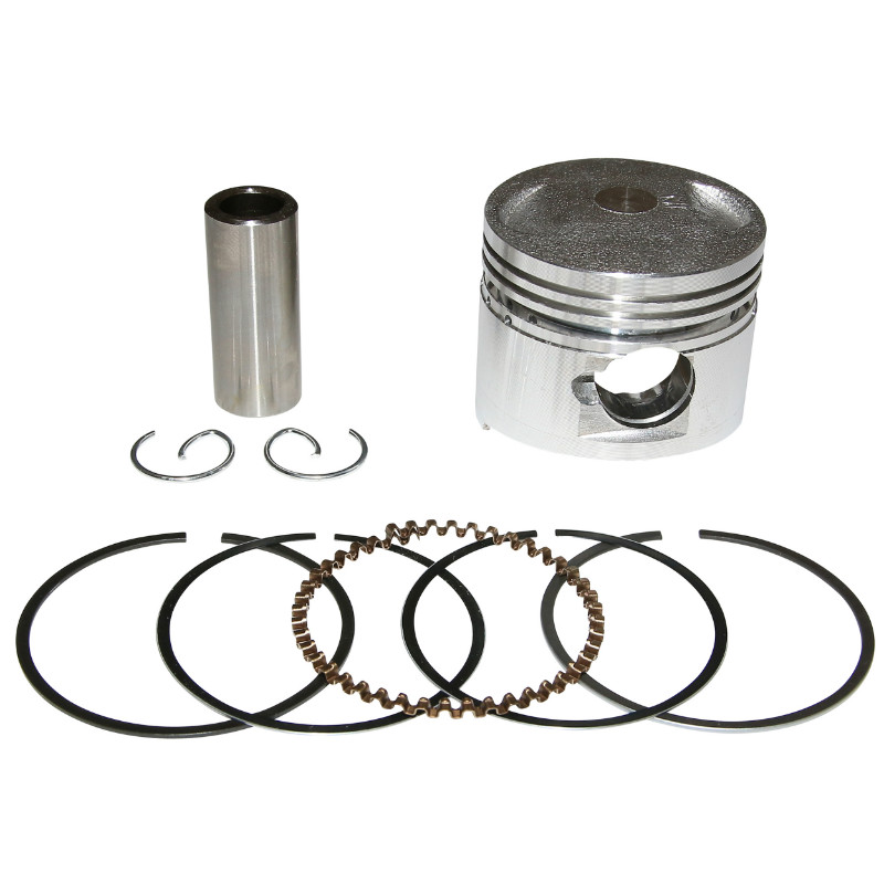 Piston scoot adaptable scooter 50 chinois 4T GY6, 139qmb-peugeot 50 v-clic 4T-KYMCO 50 agility 4T-SYM 50 orbit 4T-BAOTIAN 50 BT49QT 4T-NORAUTO 50 razzo 4T (diam 39MM - axe piston 13MM) -P2R
