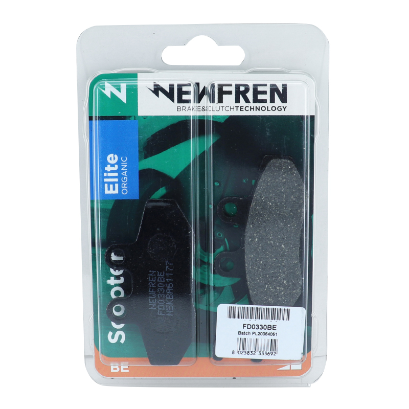Plaquette de frein Newfren FD0330BE organique - vue 3