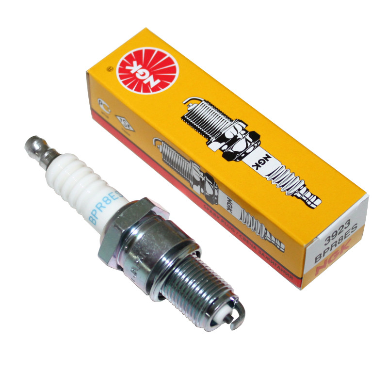 Bougie d'allumage NGK BPR8ES Ø14mm culot 19mm électrode centrale cuivre - vue 2