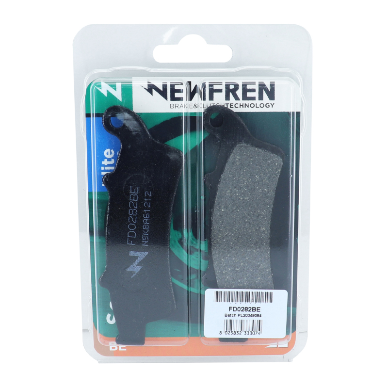 Plaquette de frein Newfren FD0282BE organique Aprilia Scarabeo Atlantic Kymco Downtown People GTI - vue 3