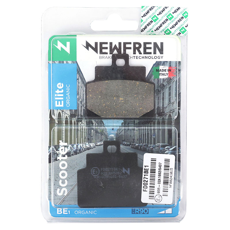 Plaquette de frein Newfren Aprilia 125-150 SR 1999+ avant - FD0271BE - vue 4