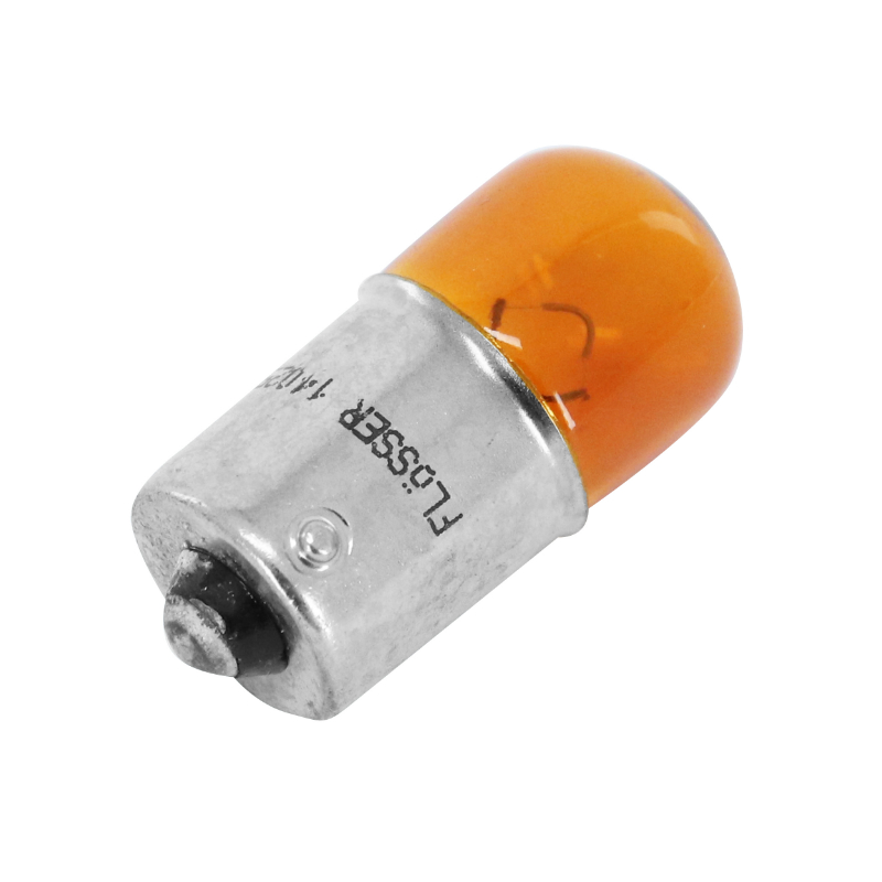 Ampoule standard 12V 10W culot BA15S R10W orange clignotants Flosser - Boîte de 10 - vue 2