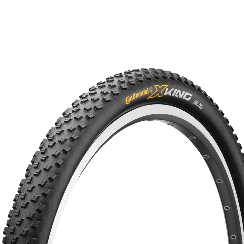 Pneu VTT Continental Cross King 29 x 2.20 noir TR (55-622) - vue 2