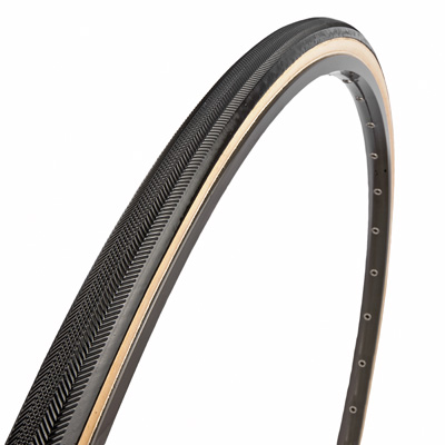 Boyau route Vittoria Rally 700 x 23 noir-beige 310G - vue 2