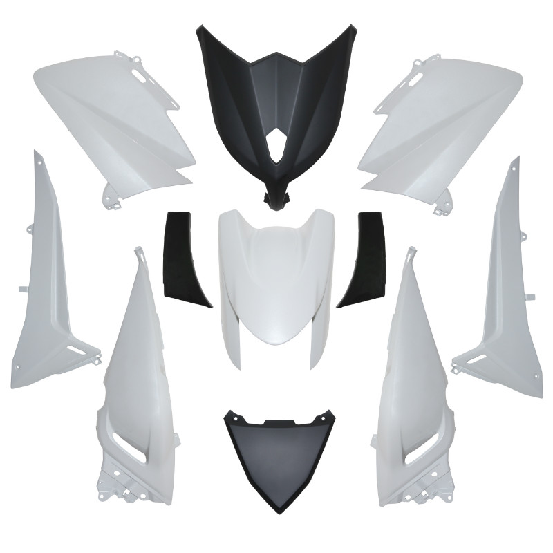 Carrosserie carenage maxiscooter Yamaha 530 TMAX 2012-2014 blanc brillant P2R