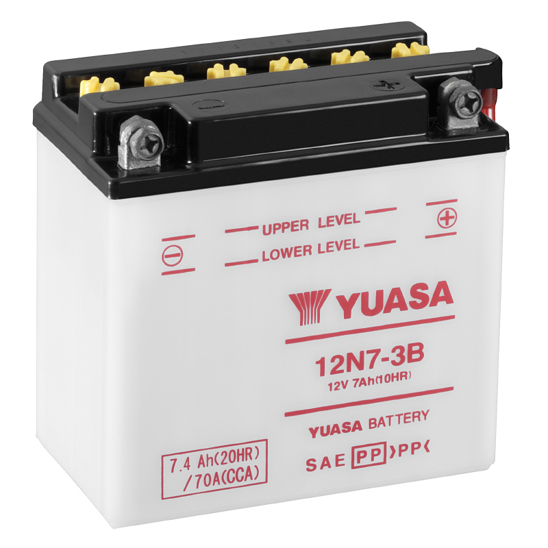 Batterie moto Yuasa 12N7-3B 7073059 - vue 3