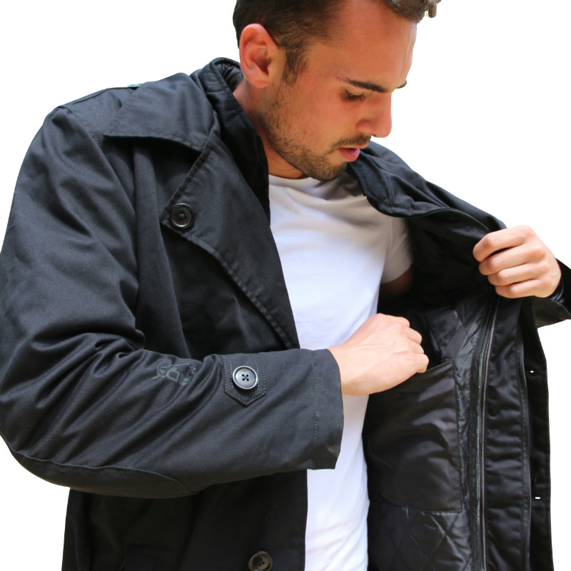 Veste ADX 3-4 Look In noir S avec protections - vue 3