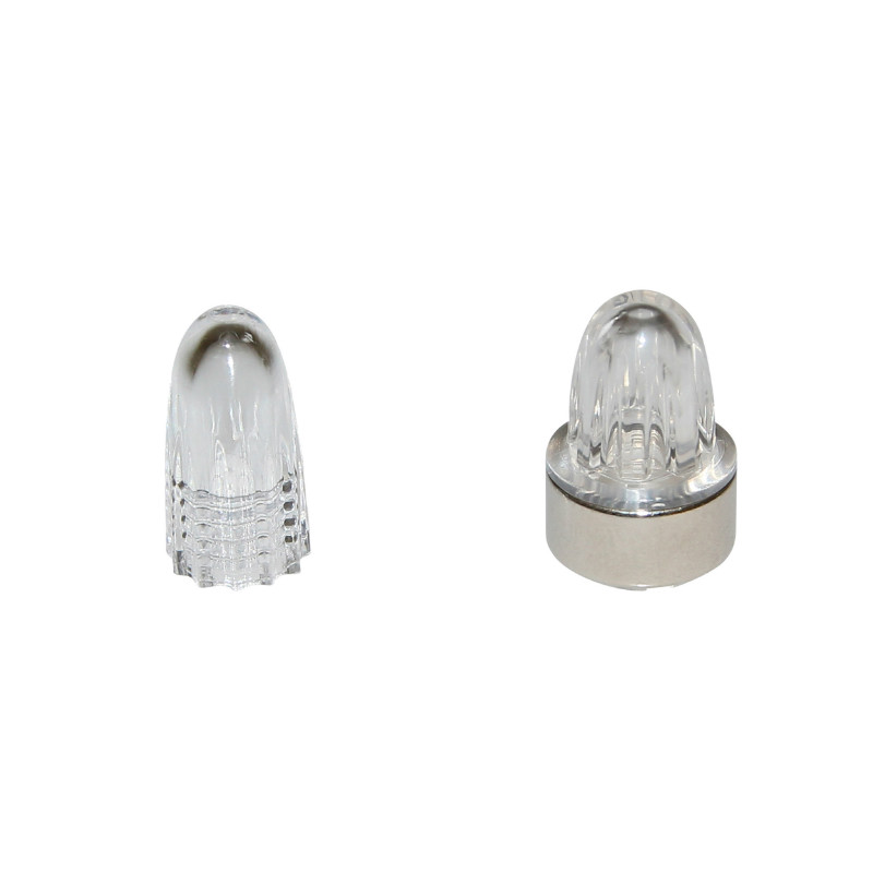 Bouchon de valve magnétique Schwalbe pour compteur toute marque (lot de 2 pièces) - vue 2