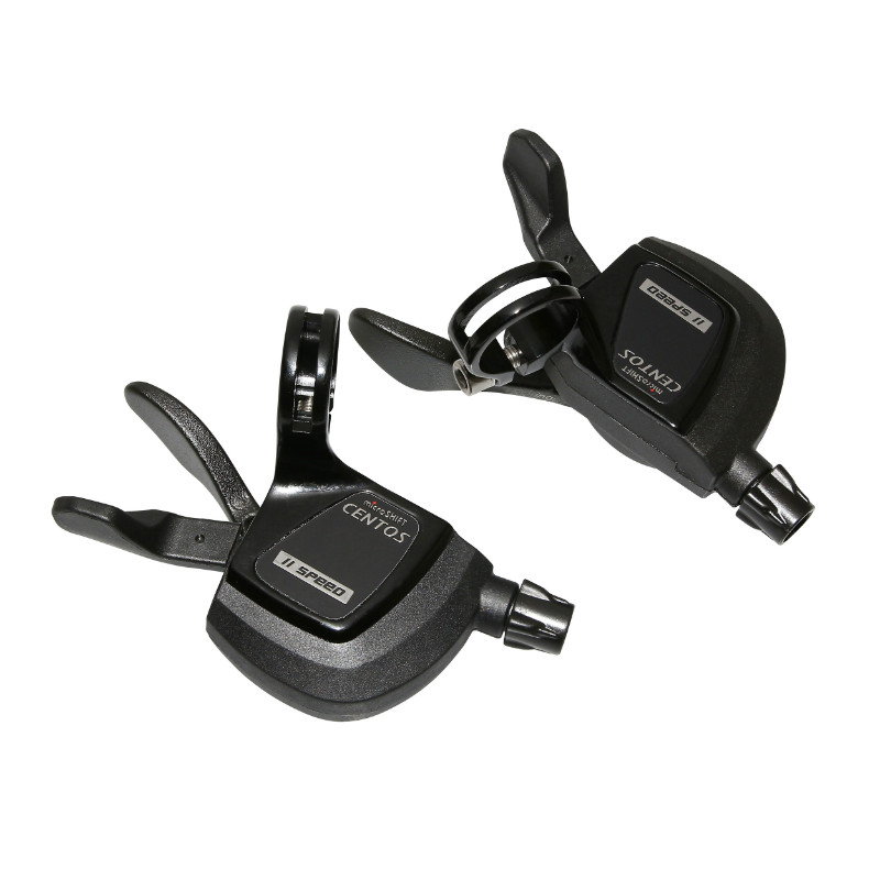 Manette route P2R pour cintre plat 11 vitesses push-pull Shimano (paire)