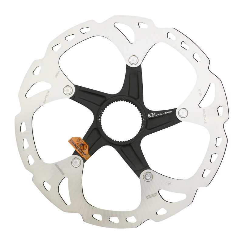 Disque de frein VTT Shimano XT RT81 180 mm centerlock - vue 2
