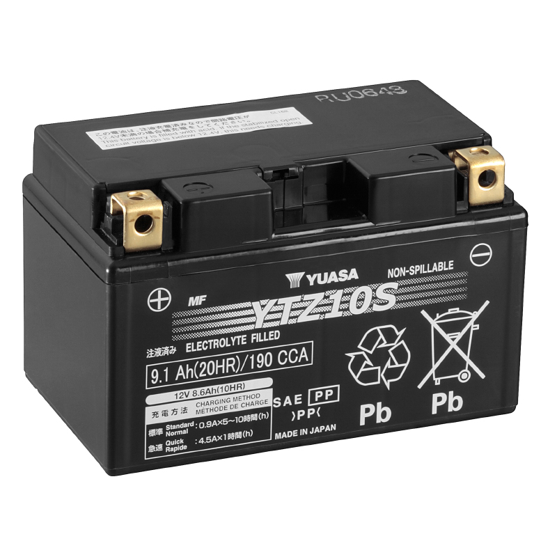 Batterie Yuasa YTZ10-S SLA-AGM sans entretien - vue 5