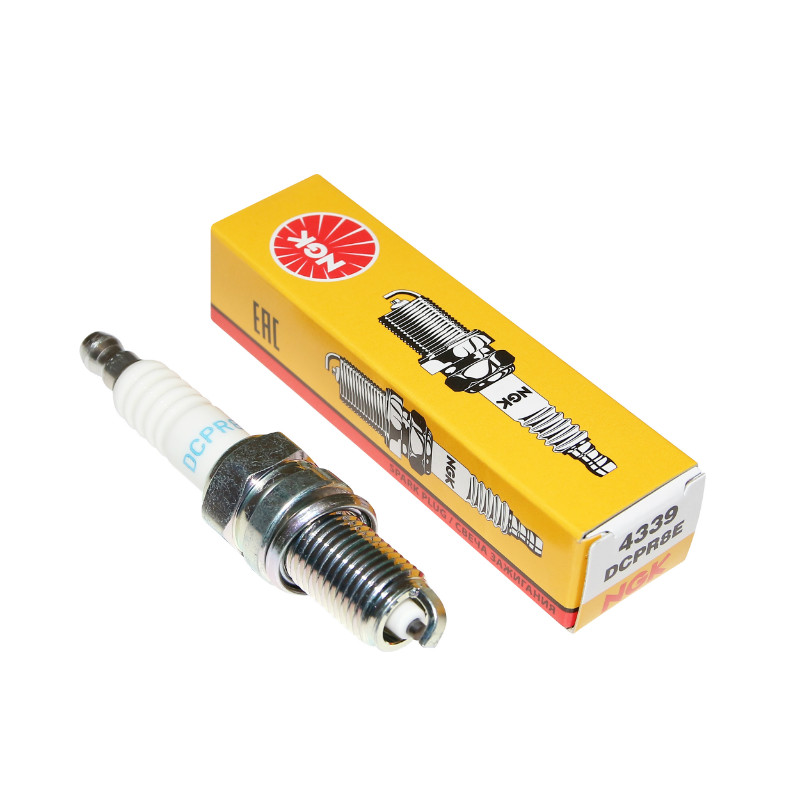 Bougie d'allumage NGK SPARK PLUGS DCPR8E Ø12mm culot 19mm clé 16mm - vue 2