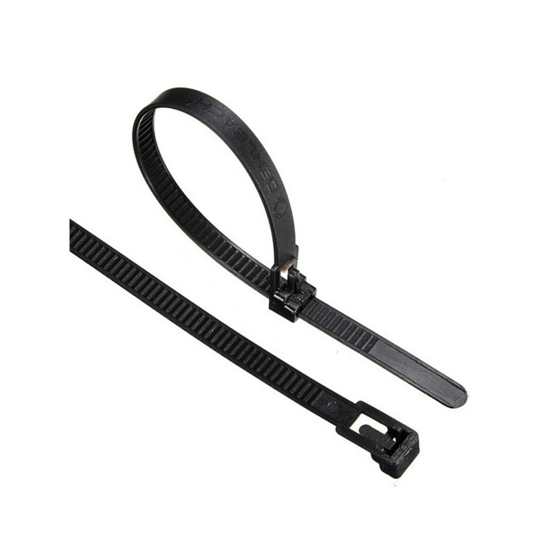 Garde-boue VTT avant Velox noir-blanc fixation fourche rilsan - vue 5