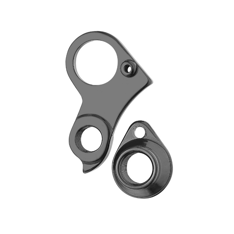 Patte de dérailleur aluminium Marwi Cube modèle route GH-176 avec cuvette d'axe - vue 2