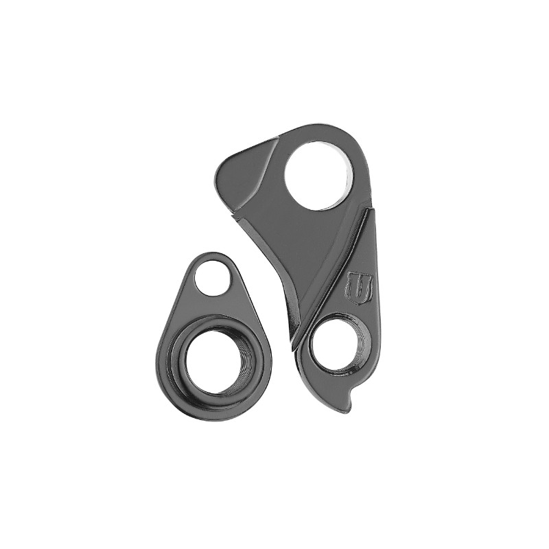Patte de dérailleur aluminium Marwi Scott GH-182 avec cuvette d'axe - vue 2