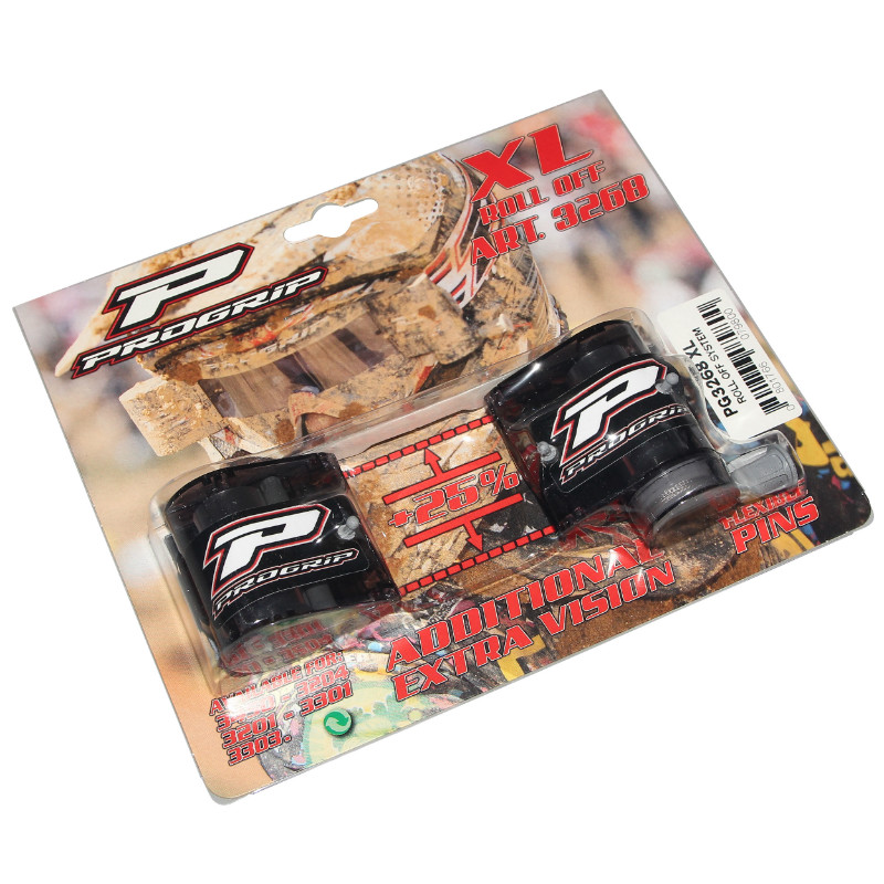 Système roll-off Progrip 3268 pour masque cross modèles 3200, 3201, 3301, 3303, 3400, 3450 (extra large) - vue 3