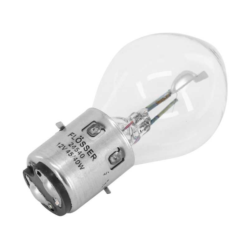 Ampoule standard 12V 45-40W culot BA20D blanc Flosser - vue 2